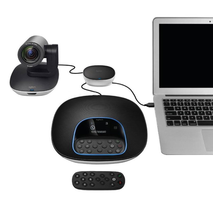 Logitech Group Sistema de Videoconferencia Full HD Negro/Gris